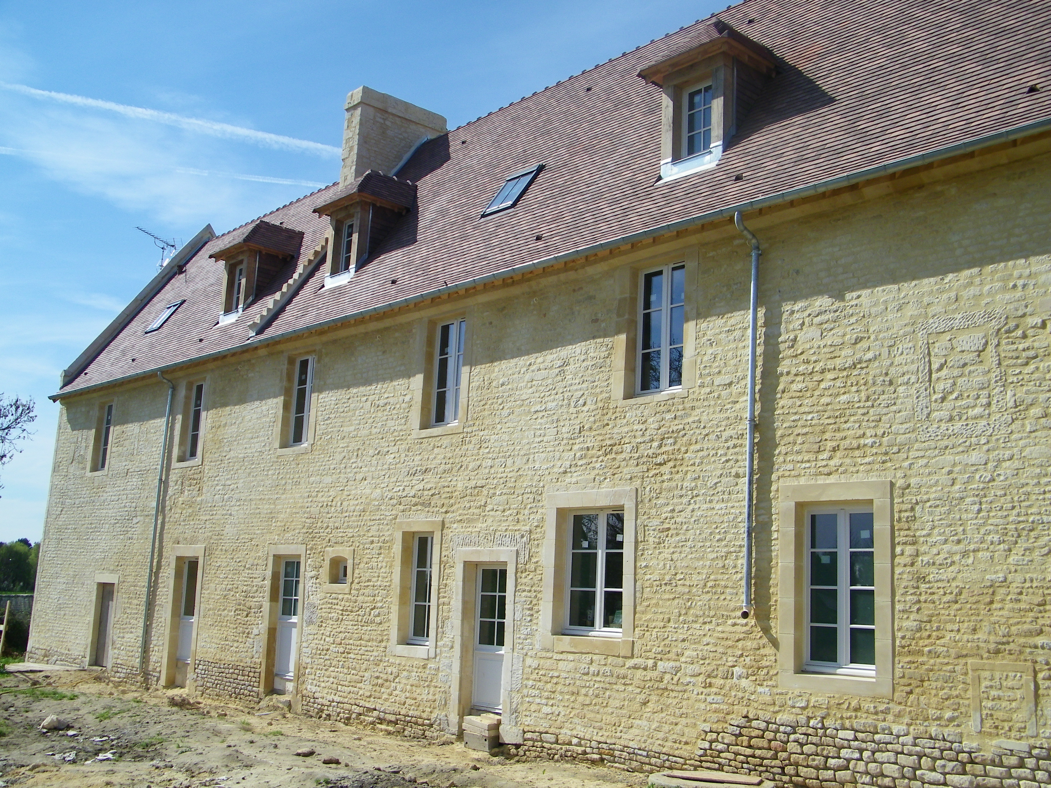 Réhabillitation de maison ancienne Puiselet-le-Marais